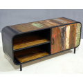 Retro Industrial TV Cabinet